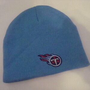 TENNESSEE TITANS BEANIE‎ KNIT TOBOGGAN SKI HAT CAP VINTAGE 00S Y2K W1